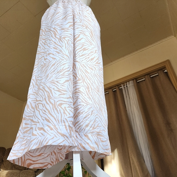 Cynthia Rowley 100% Linen Wide Leg Animal Print Pants size Small - Picture 4 of 4